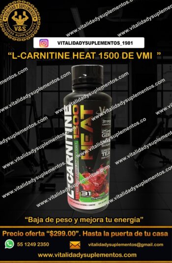 L-CARNITINE 1500 HEAT VMI CHERRY LIME