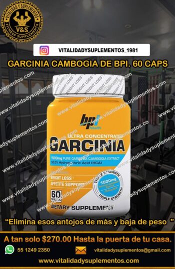 Garcinia Cambogia BPI 90 caps