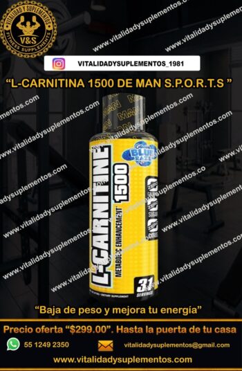 L-Carnitine 1500 MAN SPORTS BLUE RAZ