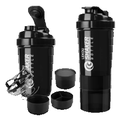 Lekou Vaso Mezclador Gym Proteina Multifuncional